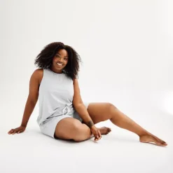 Plus Size Sonoma Goods For Life® Cotton Modal Sleep Short -Sonoma Goods For Life Shop 6610068 ALT2