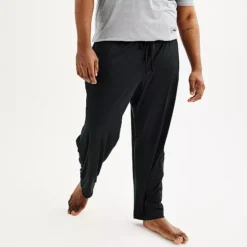 Big & Tall Sonoma Goods For Life® Supersoft Pajama Pants -Sonoma Goods For Life Shop 6613687 Black 1