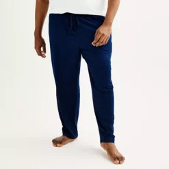 Big & Tall Sonoma Goods For Life® Supersoft Pajama Pants -Sonoma Goods For Life Shop 6613687 Blue Space Dye