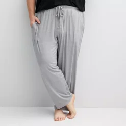 Big & Tall Sonoma Goods For Life® Supersoft Pajama Pants -Sonoma Goods For Life Shop 6613687 Light Gray Space Dye