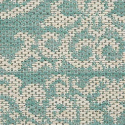 Sonoma Goods For Life® Aqua Classic Medallion Border Indoor/Outdoor Area Rugs -Sonoma Goods For Life Shop 6618629 ALT5