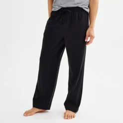 Men's Sonoma Goods For Life® Knit Pajama Pants -Sonoma Goods For Life Shop 6627576 Black Luxe
