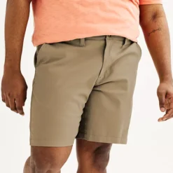 Big & Tall Sonoma Goods For Life® 9-in. Flexwear Flat Front Shorts