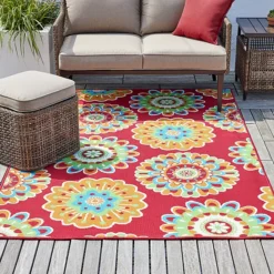 Sonoma Goods For Life® Floral Medallion Indoor/Outdoor Area Rug -Sonoma Goods For Life Shop 6652931 CP ALT10