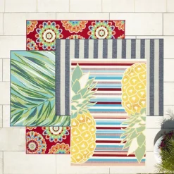 Sonoma Goods For Life® Floral Medallion Indoor/Outdoor Area Rug -Sonoma Goods For Life Shop 6652931 CP ALT75