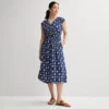 Women's Sonoma Goods For Life® Smocked Button Front Midi Dress