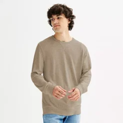 Men's Sonoma Goods For Life® Double Knit Crewneck Tee -Sonoma Goods For Life Shop 6824207 Oatmeal