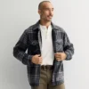 Men's Sonoma Goods For Life® Arctic Fleece Shirt Jacket 1 Men's Sonoma Goods For Life® Arctic Fleece Shirt Jacket -Sonoma Goods For Life Shop 6824241 Grey Black Plaid