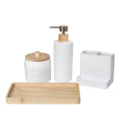 Sonoma Goods For Life® Nordy Set 4 Pc. Bath Accessories Set