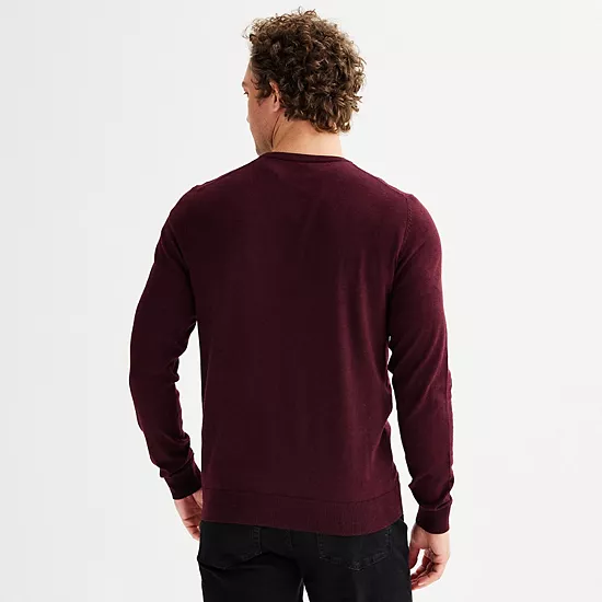 Men's Sonoma Goods For Life® Lightweight Crewneck Sweater 4 Men's Sonoma Goods For Life® Lightweight Crewneck Sweater - Image 2