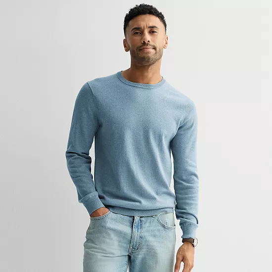 Men's Sonoma Goods For Life® Lightweight Crewneck Sweater 10 Men's Sonoma Goods For Life® Lightweight Crewneck Sweater - Image 8