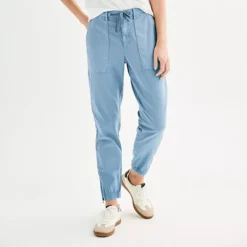 Women's Sonoma Goods For Life® Zip Hem Core Utility Jogger Pants -Sonoma Goods For Life Shop 6857460 Baylee Peri