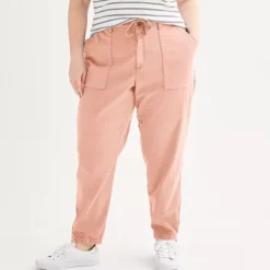 Plus Size Sonoma Goods For Life® Core Utility Jogger Pants -Sonoma Goods For Life Shop 6857580 Ballerina Tulle