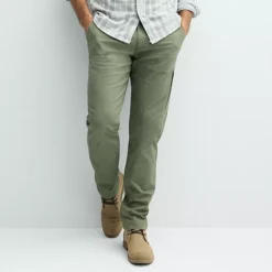 Men's Sonoma Goods For Life® Side-Zip Ripstop Pants -Sonoma Goods For Life Shop 6863956 Olive