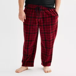 Big & Tall Sonoma Goods For Life® Microfleece Pajama Pants