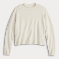 Women's Sonoma Goods For Life® Funnel Neck Sweater -Sonoma Goods For Life Shop 6915503 ALT4