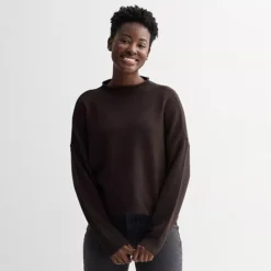 Women's Sonoma Goods For Life® Funnel Neck Sweater -Sonoma Goods For Life Shop 6915503 Laney Plum