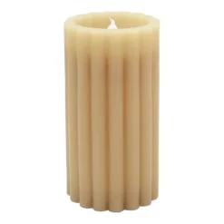 Sonoma Goods For Life® 6-in. Natural Ribbed LED Candle