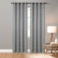 Sonoma Goods For Life® 2-Pack Finley Blackout Curtains -Sonoma Goods For Life Shop 6920808 Gray White
