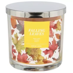 Sonoma Goods For Life® Falling Leaves 14-oz. Single Pour Candle Jar