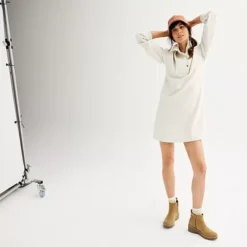 Women's Sonoma Goods For Life® Sweatshirt Dress -Sonoma Goods For Life Shop 6934347 ALT3