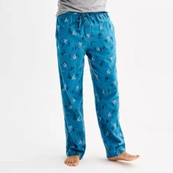 Men's Sonoma Goods For Life® Flannel Drawstring Pajama Pants -Sonoma Goods For Life Shop 6942836 Forest Yeti