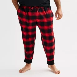 Big & Tall Sonoma Goods For Life® Flannel Banded Bottom Pajama Pants