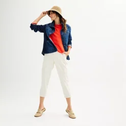 Women's Sonoma Goods For Life® Denim Barn Jacket -Sonoma Goods For Life Shop 6945042 ALT3