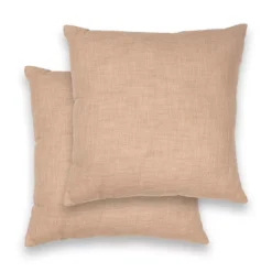 Sonoma Goods For Life® 2-pc. 18" X 18" Textured Slub Solid Pillow Set -Sonoma Goods For Life Shop 6953861 Rose
