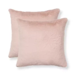 Sonoma Goods For Life® 2 Pack Faux Fur Pillows 18 Sonoma Goods For Life® 2 Pack Faux Fur Pillows -Sonoma Goods For Life Shop 6953863 Sepia Rose