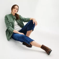 Petite Sonoma Goods For Life® Patch Pocket Utility Jacket 12 Petite Sonoma Goods For Life® Patch Pocket Utility Jacket -Sonoma Goods For Life Shop 6962089 ALT3