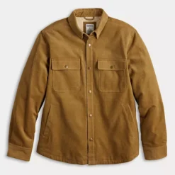 Men's Sonoma Goods For Life® Corduroy Snap Closure Jacket -Sonoma Goods For Life Shop 6962675 ALT4