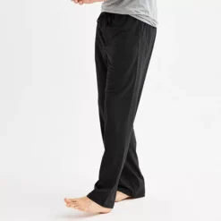 Men's Sonoma Goods For Life® Essential Knit Pajama Pants -Sonoma Goods For Life Shop 6972879 Black Luxe 1
