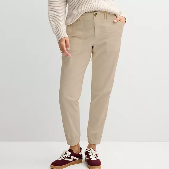 Women's Sonoma Goods For Life® Corduroy Jogger Pants 3 Women's Sonoma Goods For Life® Corduroy Jogger Pants