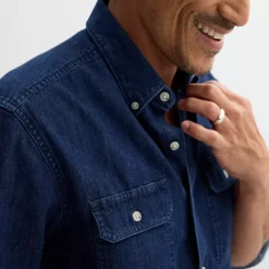 Men's Sonoma Goods For Life® Utility Denim Shirt -Sonoma Goods For Life Shop 6980861 ALT2