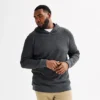 Big & Tall Sonoma Goods For Life® Essential Waffle Hoodie -Sonoma Goods For Life Shop 7006927 Grey