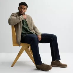 Men's Sonoma Goods For Life® Long Sleeve Pique Button-Up Shirt -Sonoma Goods For Life Shop 7087338 ALT3