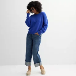 Petite Sonoma Goods For Life® Balloon Sleeve Sweater -Sonoma Goods For Life Shop 7137264 ALT3