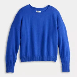 Petite Sonoma Goods For Life® Balloon Sleeve Sweater -Sonoma Goods For Life Shop 7137264 ALT4