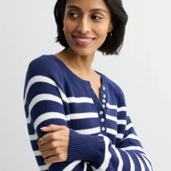 Petite Sonoma Goods For Life® Henley Sweater Dress 11 Petite Sonoma Goods For Life® Henley Sweater Dress -Sonoma Goods For Life Shop 7154876 ALT2