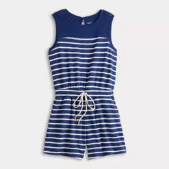 Women's Sonoma Goods For Life® Vacation French Terry Romper -Sonoma Goods For Life Shop 7175679 ALT4