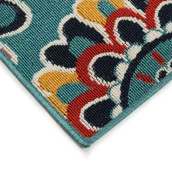 Sonoma Goods For Life® Floral Medallion Indoor / Outdoor Area Or Throw Rug -Sonoma Goods For Life Shop 7177602 ALT5