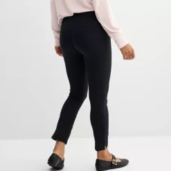 Women's Sonoma Goods For Life® 7/8 Split Hem Leggings -Sonoma Goods For Life Shop 7205775 ALT