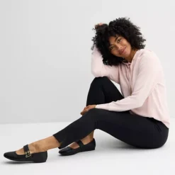 Women's Sonoma Goods For Life® 7/8 Split Hem Leggings -Sonoma Goods For Life Shop 7205775 ALT3