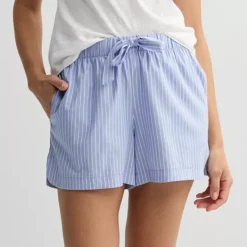 Women's Sonoma Goods For Life® Woven Pajama Shorts -Sonoma Goods For Life Shop 7208013 Mbrll Str 1