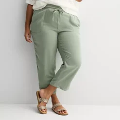 Plus Size Sonoma Goods For Life® Easy Utility Pants