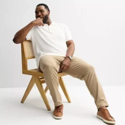 Big & Tall Sonoma Goods For Life® Tipped Sweater Polo -Sonoma Goods For Life Shop 7270301 ALT3