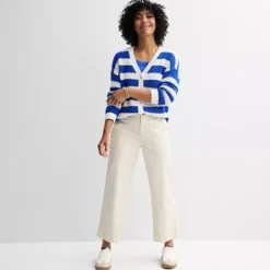 Petite Sonoma Goods For Life® Button-Front Cardigan -Sonoma Goods For Life Shop 7272829 ALT3