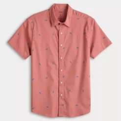 Men's Sonoma Goods For Life® Adaptive Short Sleeve Performance Button-Down Shirt -Sonoma Goods For Life Shop 7286929 ALT2