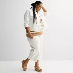 Plus Size Sonoma Goods For Life® Denim Jacket -Sonoma Goods For Life Shop 7295928 ALT3